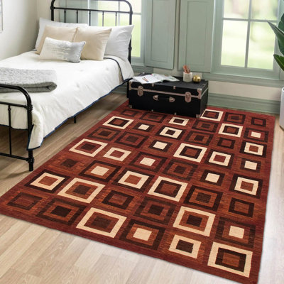 Natural Red Tapestry Kilim 7'10" x 10'0"
