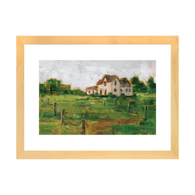 «Countryside Home I» par Ethan Harper - reproduction d'art