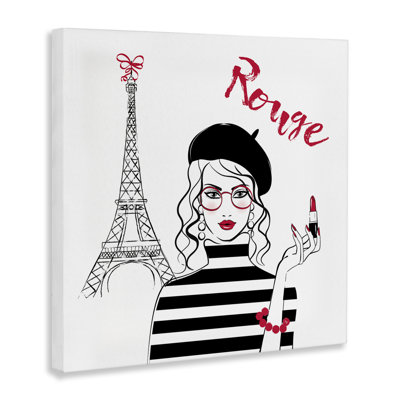 «Rouge Parisian Fashion» par Martina Pavlova
