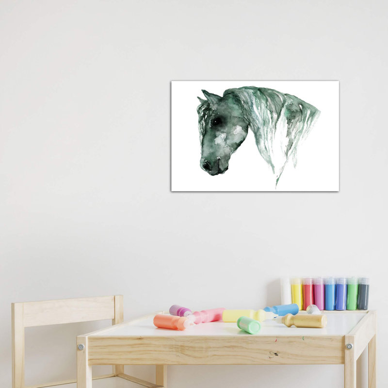 Art du cheval, Toile tendue, H 26 po x l 40 po x P 1,5 po