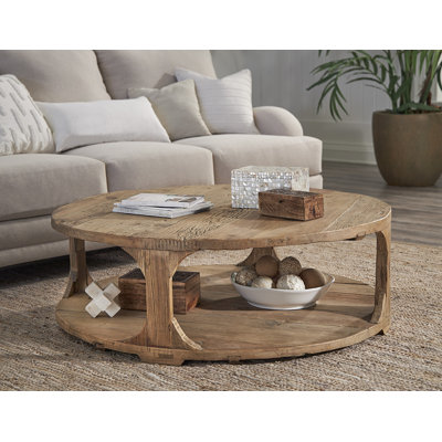 Oswaldo Solid Wood Single Coffee Table