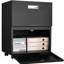 Armoire sur socle en métal Pavnesh Black