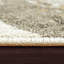 Tapis ivoire / doré Linney-581717516
