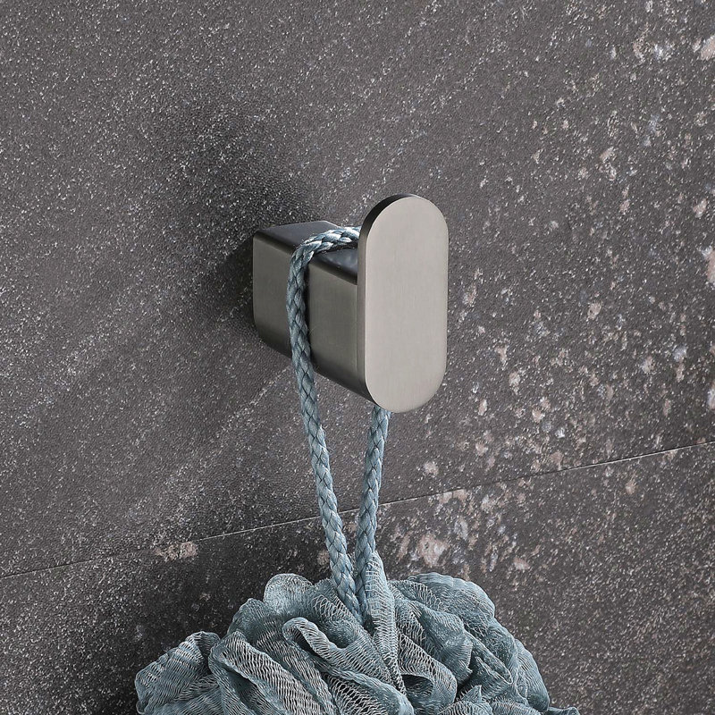 5- Piece Bathroom Hardware Set, Gunmetal