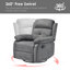 Fauteuil inclinable rembourré Brezzy-234859054