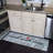 Analiese Geometric Synthetic Water Resistant Non-Skid Kitchen Mat