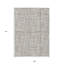 Tapis intérieur lavable rayé beige 9 pi x 12 pi