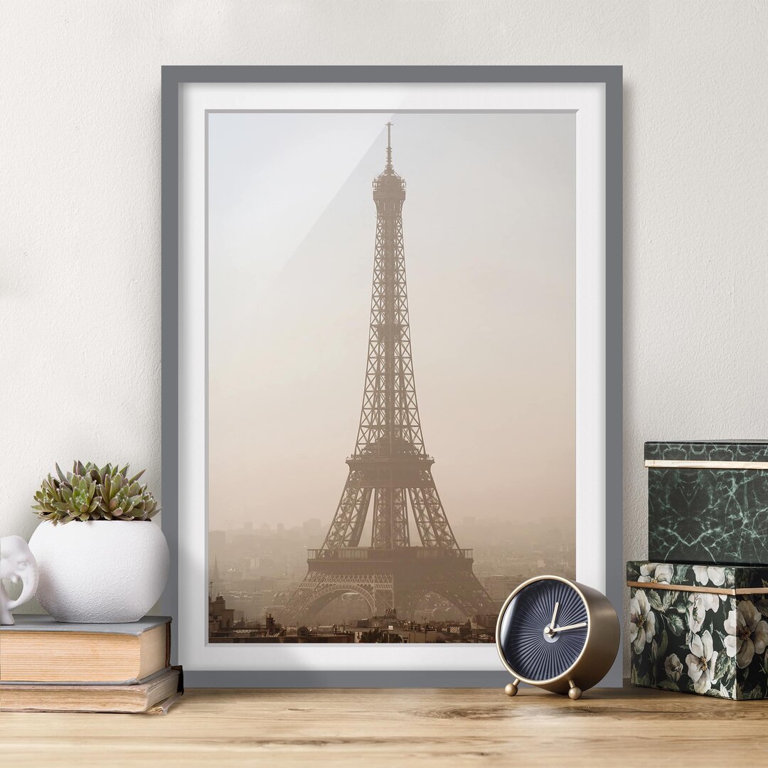 Gerahmter Fotodruck Eiffel Tower