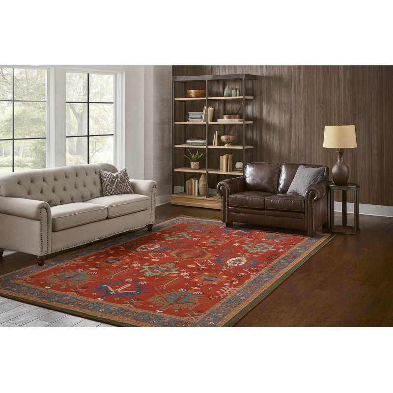 Crafters & Weavers Serapi Collection Area Rug Ultra Soft Washable Rug, Non Slip, Indoor, Stain Resistant Rugs for Living Room Bedroom Vintage Home Decor (8' x 10')