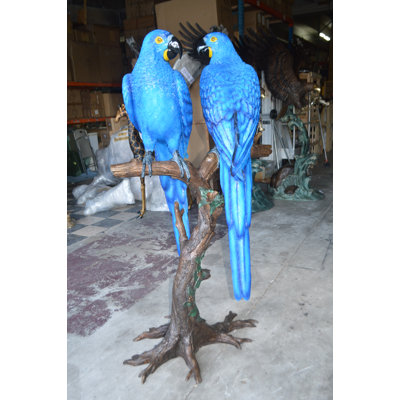 Statue de perroquets sur un arbre Jensen