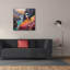 Art mural sur toile 26 po x 26 po «Puffins 2» par r3darch0n de Bay Isle Home ™-369437823