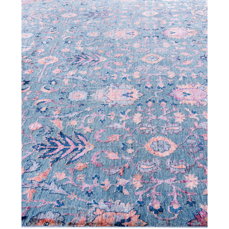 Overdyed One-of-a-Kind 8' 2" X 10' 3" Hand Knotted Area Rug
