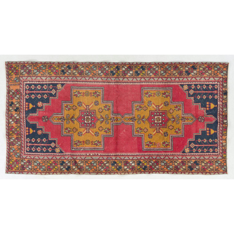 Tapis turc unique fait à la main de Cappadoce