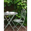 Foldable Outdoor Patio Dining Side Chair with Cushion