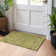 Machine Washable Indoor/Outdoor Chantille ACN1111 Olive