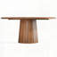 Table de conférence ovale en bois