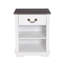 Armoire d'appoint de rangement l 19 po avec un tiroir et une tablette-1107796028