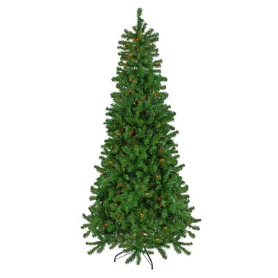 7' Pre-Lit Norfolk Spruce Artificial Christmas Tree Multi Lights -  Northlight Seasonal, NORTHLIGHT SM92994