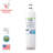 SGF-W80 Rx Compatible Pharmaceuticals Refrigerator Water Filter for 4396508, 4396510, EDR5RXD1.