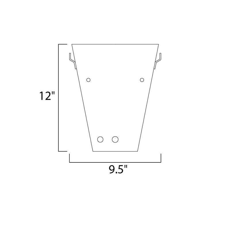 Elysian Flush Mounted Sconce