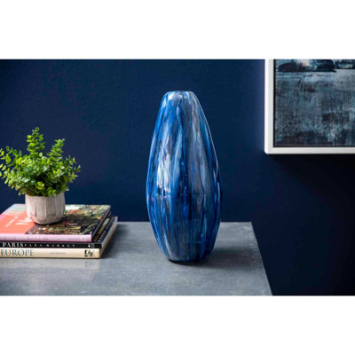 Handmade Recycled Glass Table Vase
