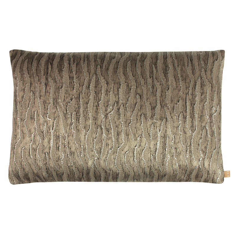 Kai Equidae Animal Print Rectangular Cushion, Onyx, Polyester/Polyfill