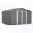 Outdoor Storage Shed With Lockable Doors-134494112