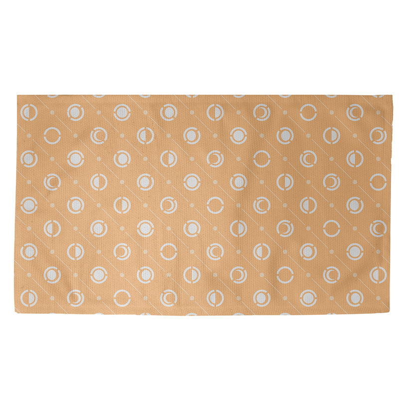 Skeffingt Polka Dots Indoor Rug, Rectangle 2' x 3'