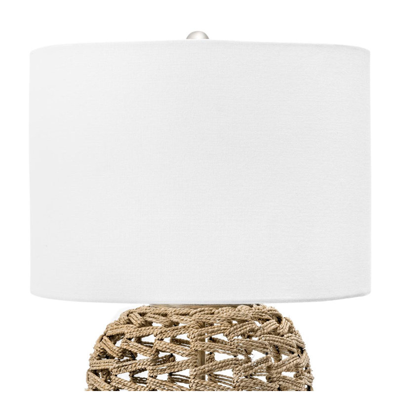 Soffette 23.5" Rattan Table Lamp