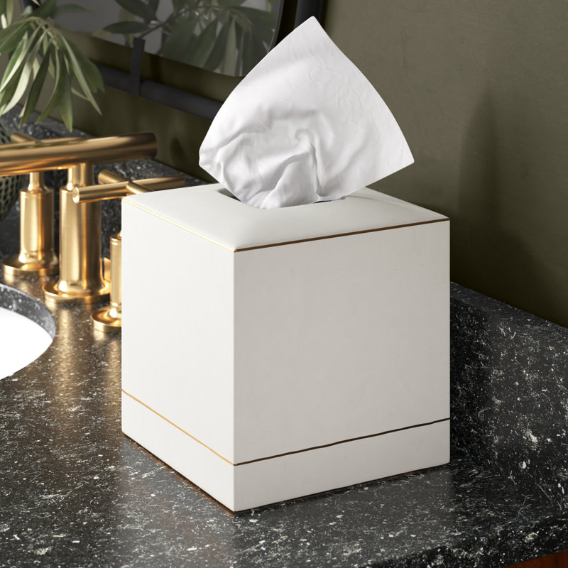 Ferdina Porcelain China Tissue Box Cover