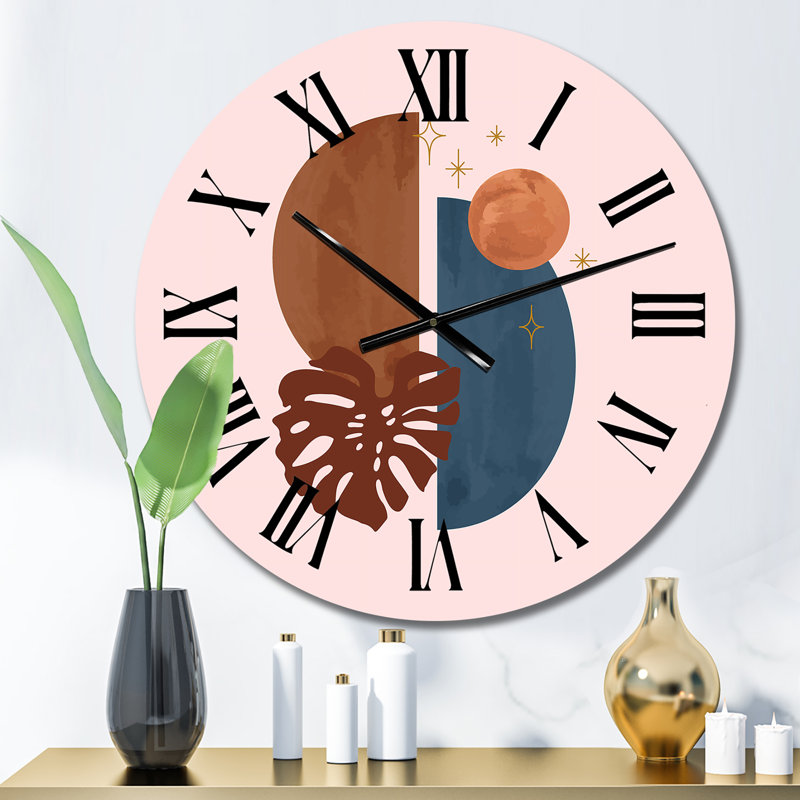 Horloge murale surdimensionnée, Moyen