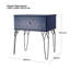 Honestee 50.2cm W Bedside Table