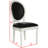 19.8'' H Faux Leather Upholstered Side Chair