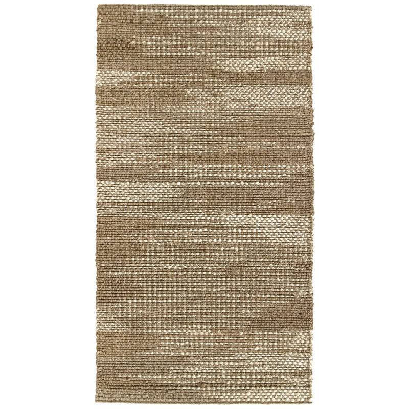 Gaudet Solid Colour Hand Woven Area Rug, Rectangle 80 x 150cm