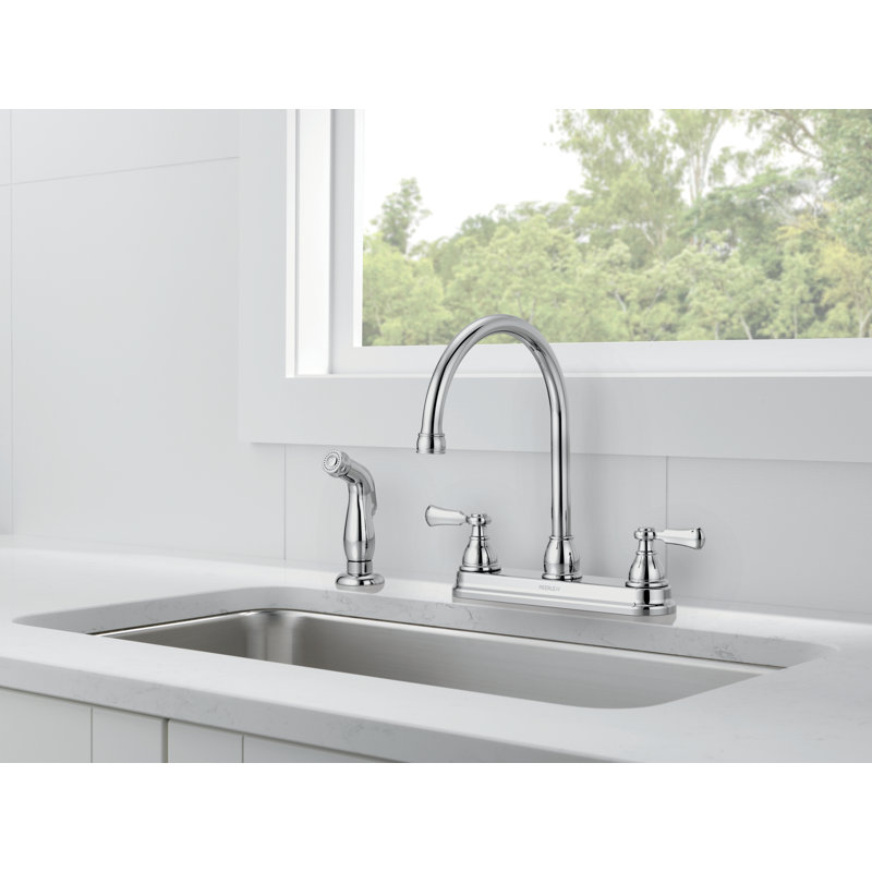 Peerless Elmhurst Kitchen Faucet with Side Spray, Chrome