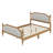Upholstered Platform Bed with Headboard-367870349-367493764