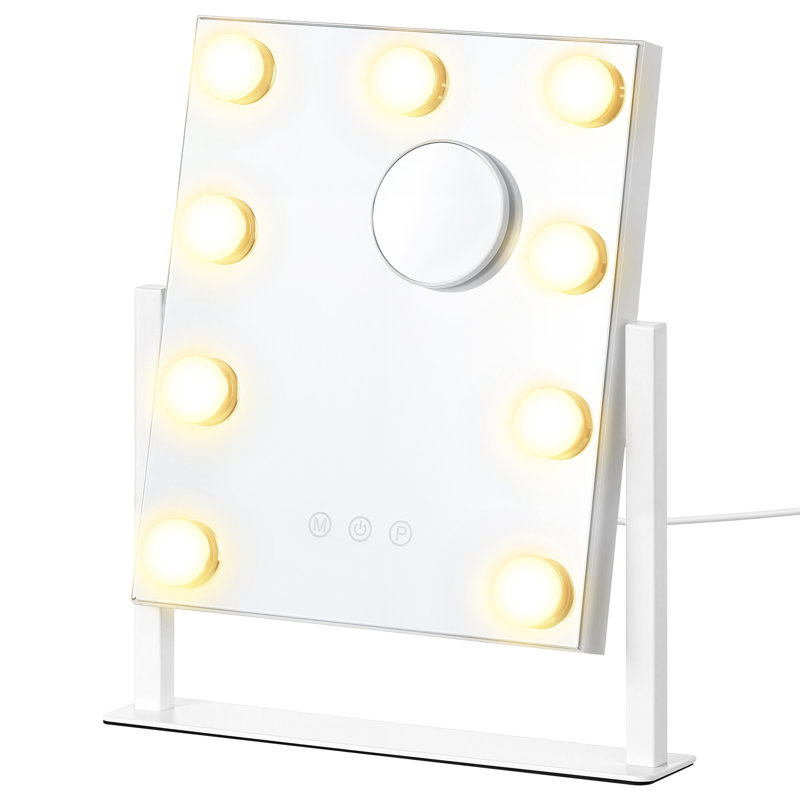 Steel Rectangle Freestanding Mirror Set