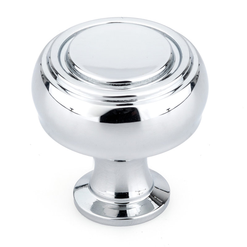 Expression 1 5/16" Diameter Round Knob, Chrome