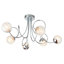 Lacey Glass Semi Flush Mount