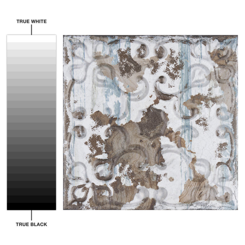 Aevum 8" x 8" Ceramic Metal Look Wall Tile