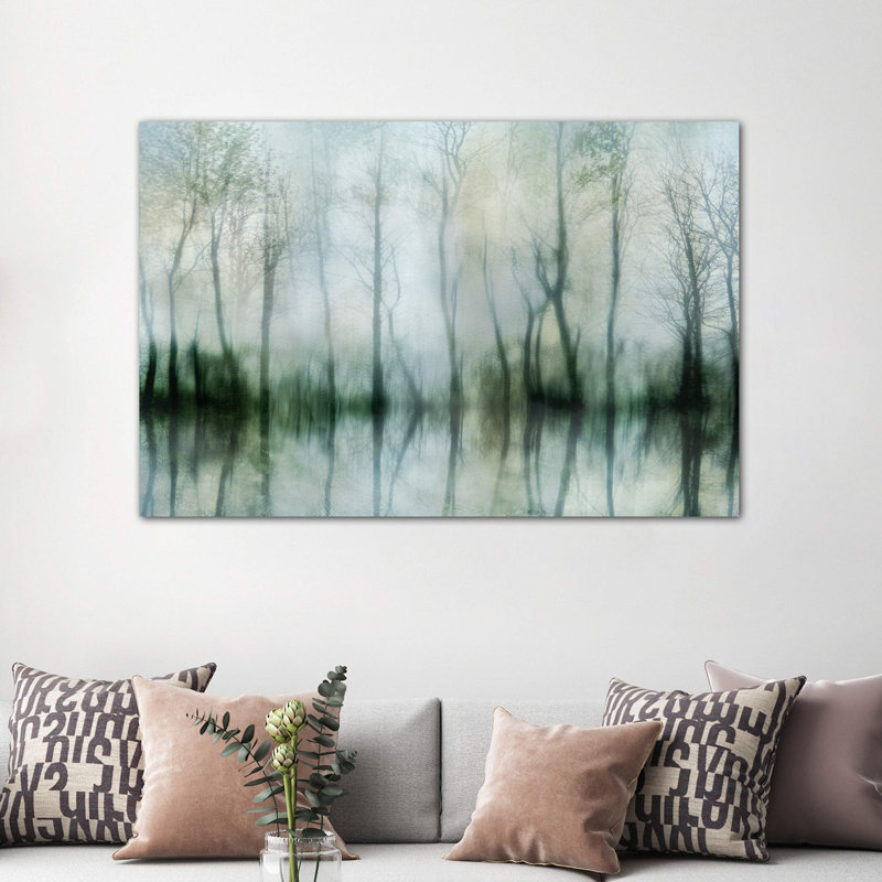 Mirrored Pond by Irene Weisz - Wrapped Canvas Print, 152.5 cm H x 101.5 cm W