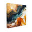 Art sur toile à motif de géode liquide par Rb-1162884247