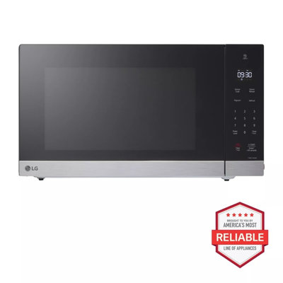 LG Countertop Microwave, 2.0 cu. ft., Stainless Steel, 23.9x13.6x19.8 Inches, Smart Inverter, Sensor Cooking, 1200 Watts