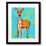 Fawn Print by Phyllis Adams