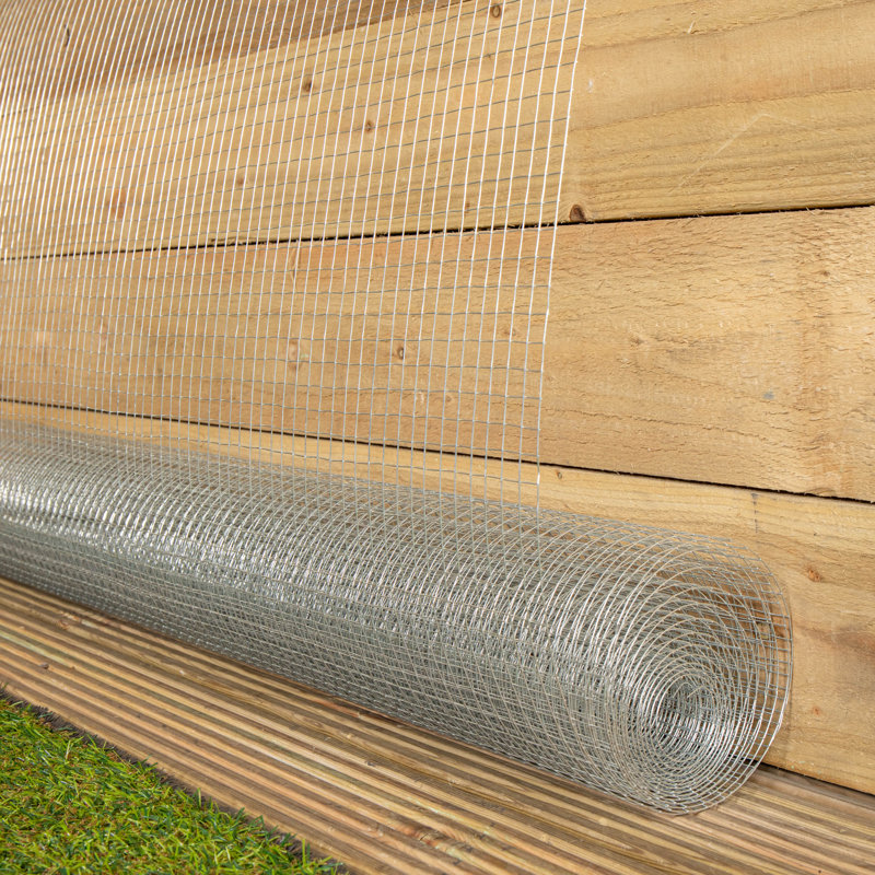 Caullin Metal Lawn Edging, 90cm H x 400cm W x 1.3cm D