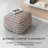 Basilio Upholstered Pouf-206334493