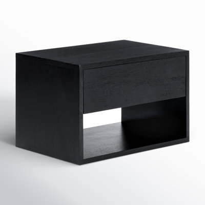 Reni 1 - Drawer Solid Wood Floating Nightstand