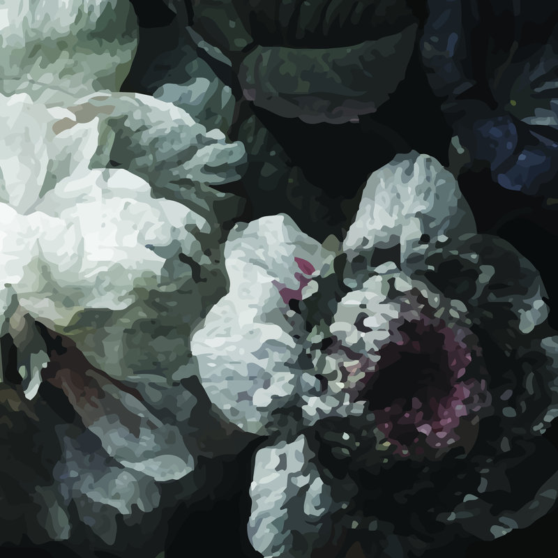 Floral Wallpaper, Pre-Pasted