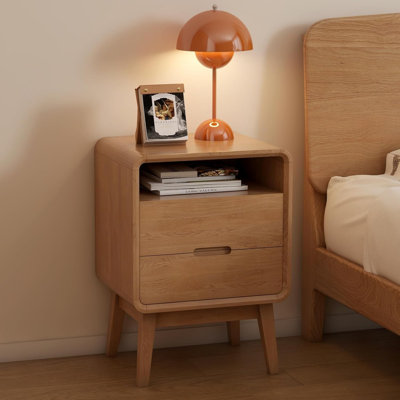 Solid Oak Nightstand- Oak