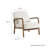 Charlie Boucle Upholstered Armchair-101323740